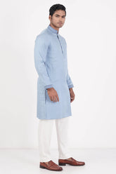Men's Premium Panjabi (Sky Blue)
